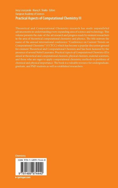 Produktbild: Practical Aspects of Computational Chemistry III