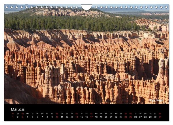 Produktbild: United States National Parks (Wandkalender 2026 DIN A4 quer), CALVENDO Monatskalender