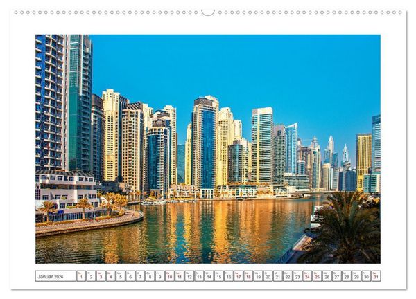 Produktbild: Dubai - Faszinierende Metropole (hochwertiger Premium Wandkalender 2026 DIN A2 quer), Kunstdruck in Hochglanz