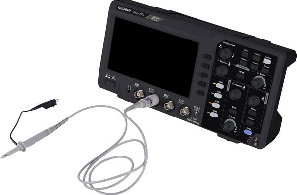 Oscilloscope numérique VOLTCRAFT DSO-2104 100 MHz 4 canaux 1 Géch