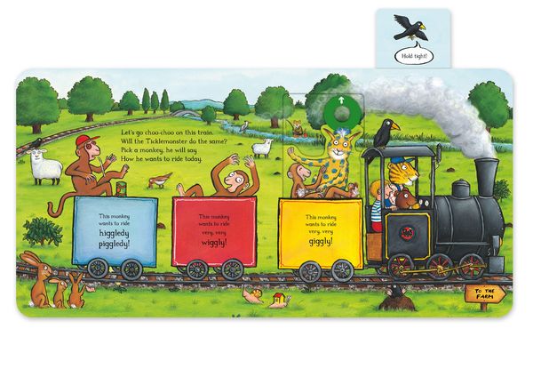 Produktbild: The Tickle Book: A Push Pull and Slide Book