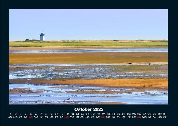 Produktbild: Naturlandschaften 2025 Fotokalender DIN A4