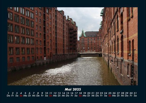 Produktbild: Hamburg 2025 Fotokalender DIN A4