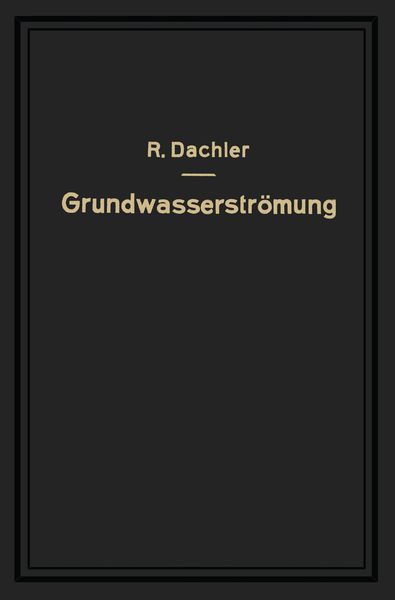 Produktbild: Grundwasserstr&ouml;mung