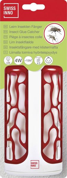 Produktbild: Swissinno Mini Glue Catcher 1 247 001 UV-Klebefalle UV-Licht, Klebefolie 4W Wei&szlig;-Rot 1St.