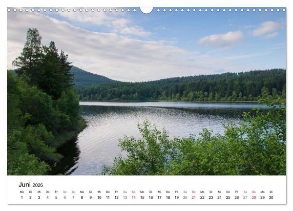 Produktbild: Naturerlebnis Nordschwarzwald (Wandkalender 2026 DIN A3 quer), CALVENDO Monatskalender