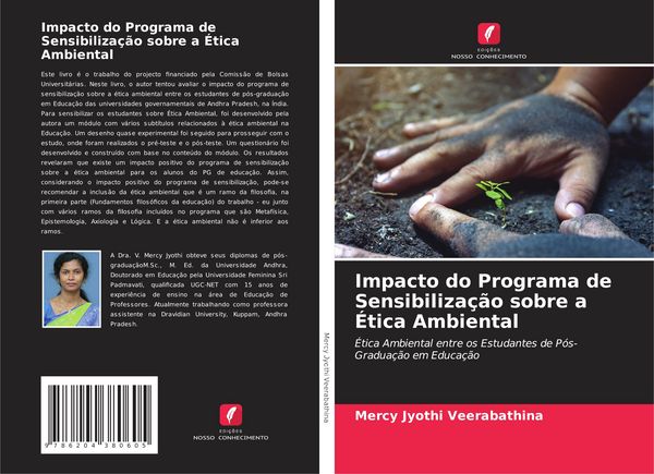 Produktbild: Impacto do Programa de Sensibiliza&ccedil;&atilde;o sobre a &Eacute;tica Ambiental