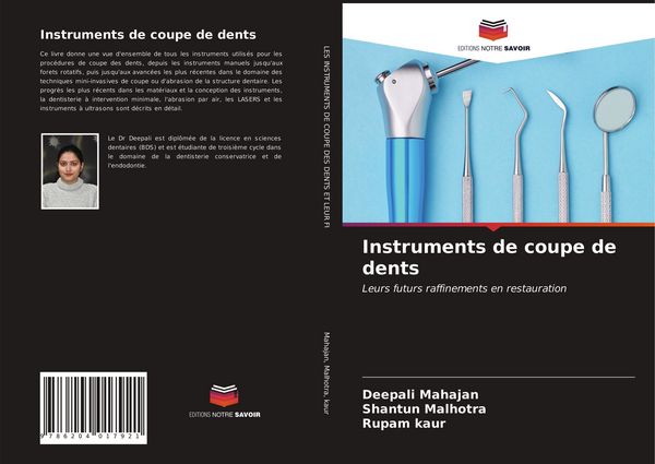Produktbild: Instruments de coupe de dents