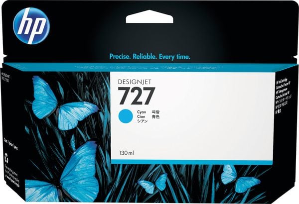HP Tintenpatrone 727 cyan