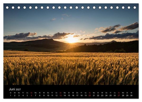 Produktbild: Vulkanlandschaft Hegau 2027 (Tischkalender 2027 DIN A5 quer), CALVENDO Monatskalender