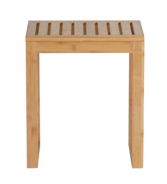Produktbild: Badhocker Mod. Bamboo, Hocker aus Bambus
