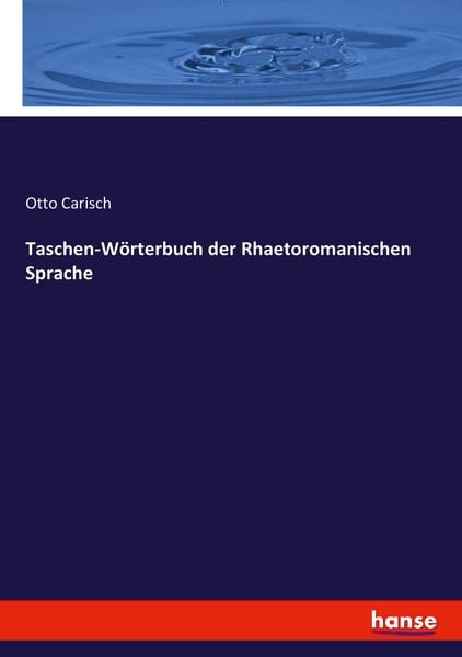 Produktbild: Taschen-W&ouml;rterbuch der Rhaetoromanischen Sprache
