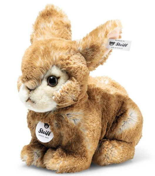 Produktbild: Steiff 081019 - Melly Hase, sitzend, braun, Pl&uuml;sch, 20 cm