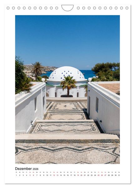 Produktbild: Rhodos, die Sonneninsel (Wandkalender 2026 DIN A4 hoch), CALVENDO Monatskalender