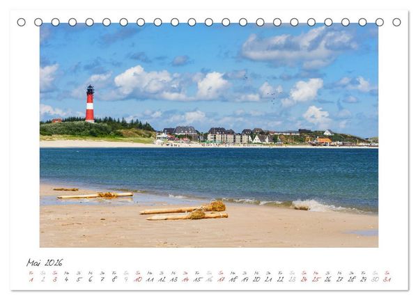 Produktbild: Nordsee - einfach Meer (Tischkalender 2026 DIN A5 quer), CALVENDO Monatskalender