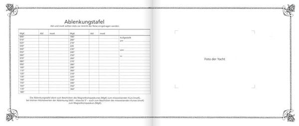 Produktbild: Logbuch Segeltuch