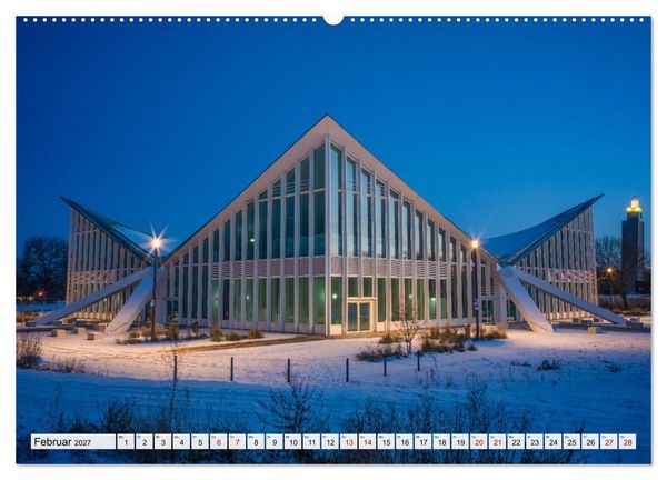 Produktbild: Magdeburg in besonderem Licht (Wandkalender 2027 DIN A2 quer), CALVENDO Monatskalender