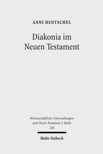 Produktbild: Diakonia im Neuen Testament