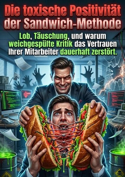 Produktbild: Die toxische Positivit&auml;t der Sandwich-Methode