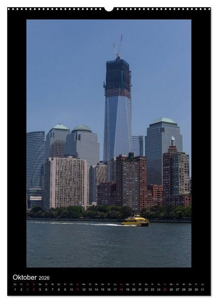Produktbild: Vertical New York (hochwertiger Premium Wandkalender 2026 DIN A2 hoch), Kunstdruck in Hochglanz
