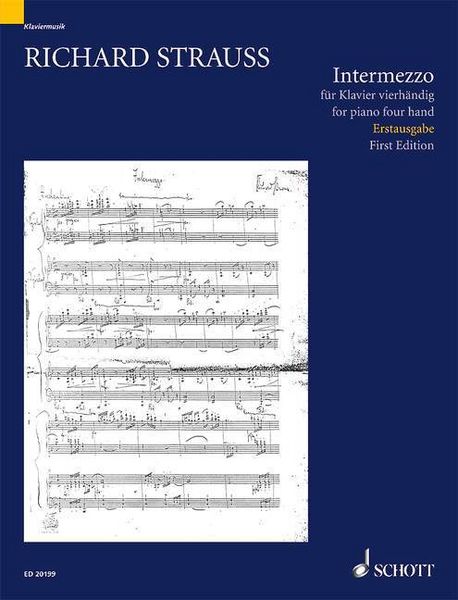 Produktbild: Strauss, R: Intermezzo F-Dur
