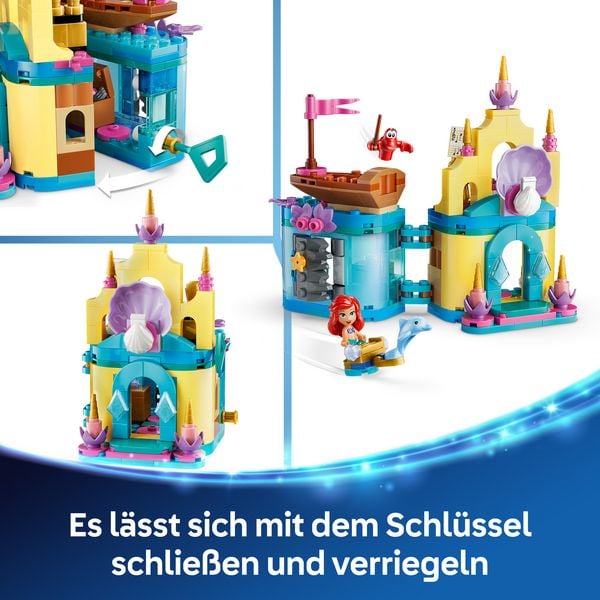 Produktbild: LEGO ǀ Disney Princess 43285 Arielles Magisches Mini-Schloss, Spielzeug