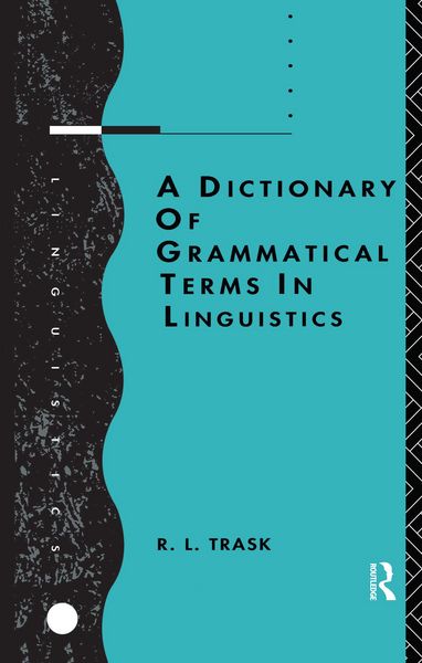 Produktbild: A Dictionary of Grammatical Terms in Linguistics