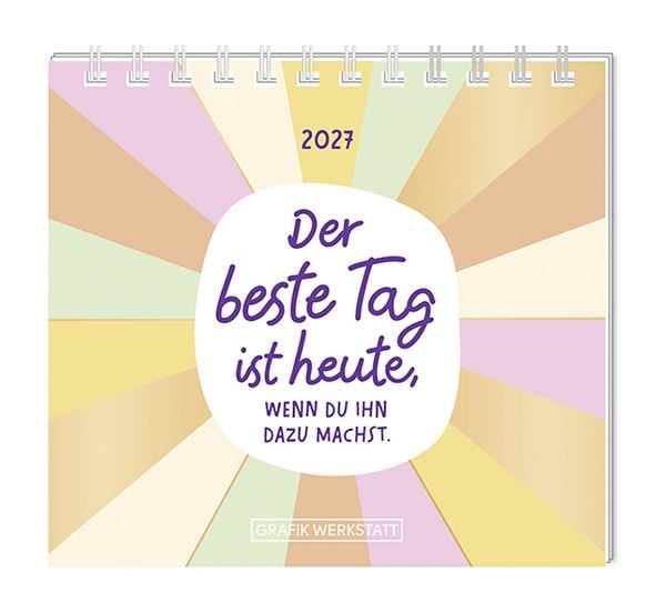 Produktbild: Mini-Kalender 2027 Der beste Tag