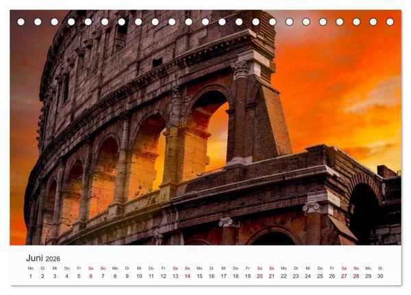 Produktbild: Italien - S&uuml;deuropa (Tischkalender 2026 DIN A5 quer), CALVENDO Monatskalender