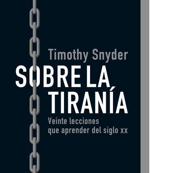 Produktbild: Sobre la tiran&iacute;a