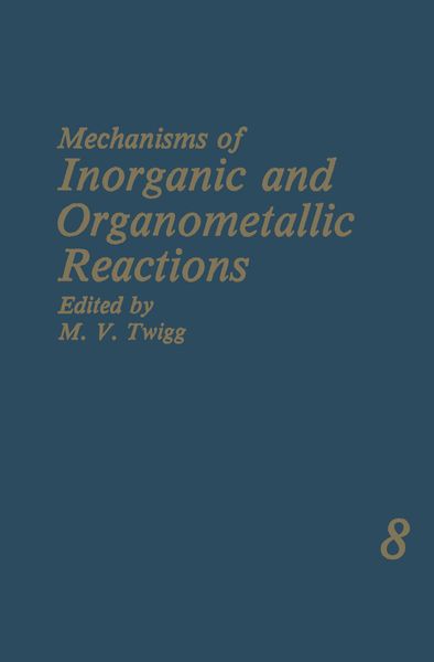 Produktbild: Mechanisms of Inorganic and Organometallic Reactions