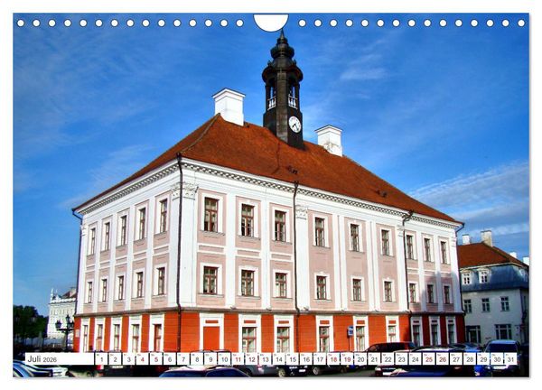 Produktbild: Treffpunkt Tartu - Estlands Universit&auml;tsstadt (Wandkalender 2026 DIN A4 quer), CALVENDO Monatskalender