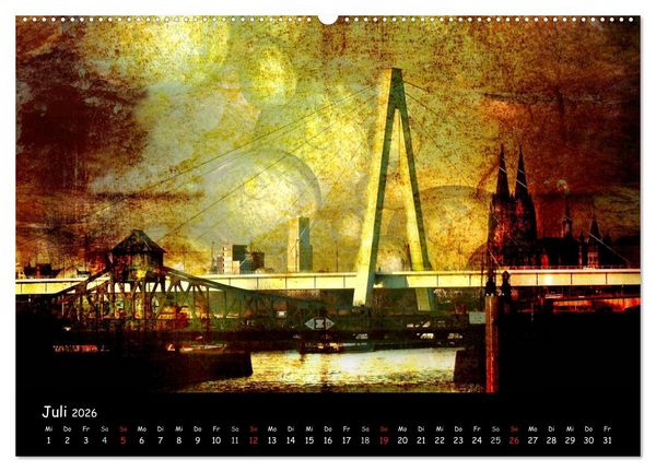 Produktbild: K&ouml;ln (hochwertiger Premium Wandkalender 2026 DIN A2 quer), Kunstdruck in Hochglanz