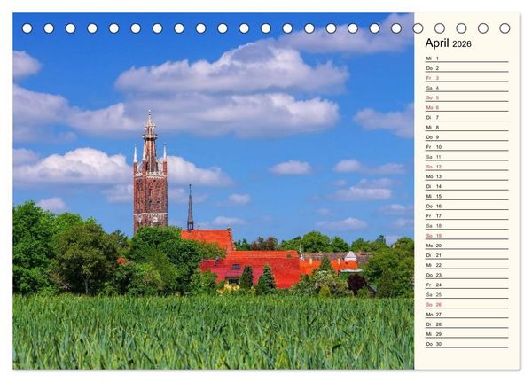 Produktbild: Spaziergang durch den W&ouml;rlitzer Park (Tischkalender 2026 DIN A5 quer), CALVENDO Monatskalender
