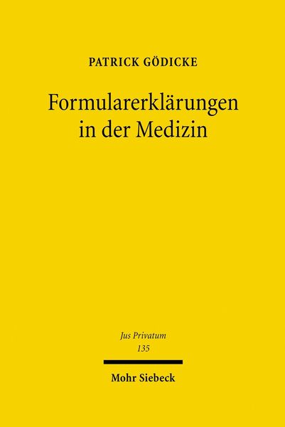 Produktbild: Formularerkl&auml;rungen in der Medizin