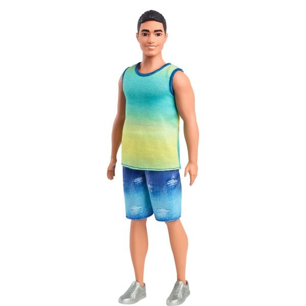 Produktbild: Barbie Fashionista Ken Puppe im Ombr&eacute; Tanktop