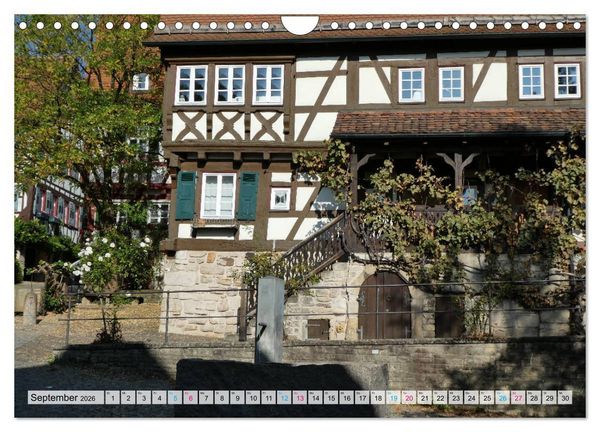 Produktbild: Sindelfingen - Historische Altstadt (Wandkalender 2026 DIN A4 quer), CALVENDO Monatskalender
