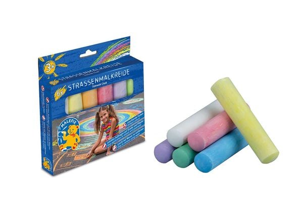 Produktbild: Straßenmalkreide 6er Packung
