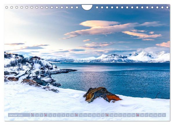 Produktbild: Norwegen - Mythos Landschaften (Wandkalender 2026 DIN A4 quer), CALVENDO Monatskalender