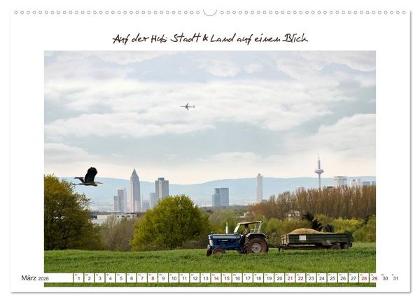 Produktbild: Mein Dreieich (Wandkalender 2026 DIN A2 quer), CALVENDO Monatskalender