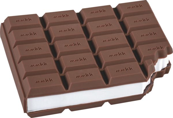 Produktbild: Brunnen Display Haftnotizblock Schoko