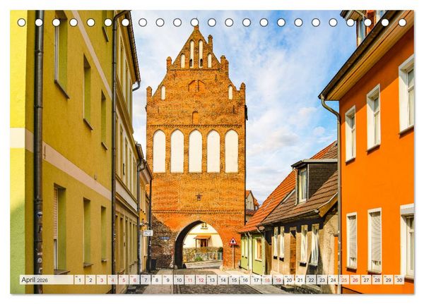 Produktbild: Grimmen Impressionen (Tischkalender 2026 DIN A5 quer), CALVENDO Monatskalender