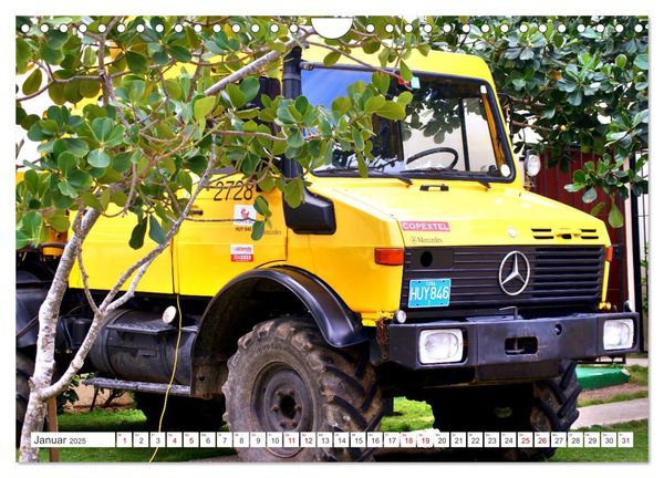 Produktbild: Stern-Mobile - Nutzfahrzeuge von Mercedes-Benz auf Kuba (Wandkalender 2025 DIN A4 quer), CALVENDO Monatskalender