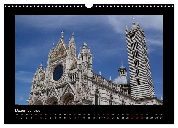 Produktbild: Siena, Perle der Toskana (Wandkalender 2026 DIN A3 quer), CALVENDO Monatskalender