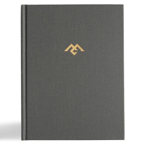 Produktbild: CSB Men of Character Bible, Revised and Updated, Charcoal Cloth Over Board