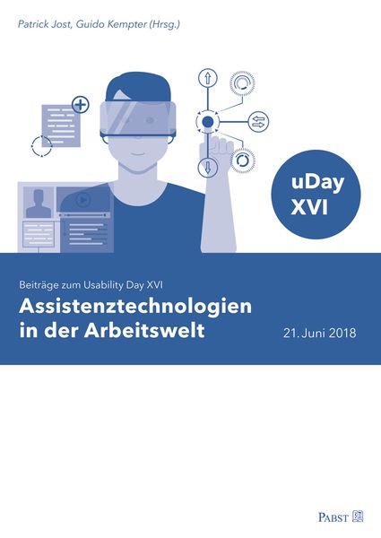 Produktbild: Assistenztechnologien in der Arbeitswelt