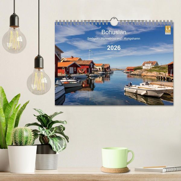 Produktbild: Bohusl&auml;n. Sm&ouml;gen - Hunnebostrand - Kungshamn (Wandkalender 2026 DIN A4 quer), CALVENDO Monatskalender