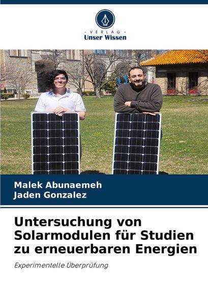 Produktbild: Untersuchung von Solarmodulen f&uuml;r Studien zu erneuerbaren Energien