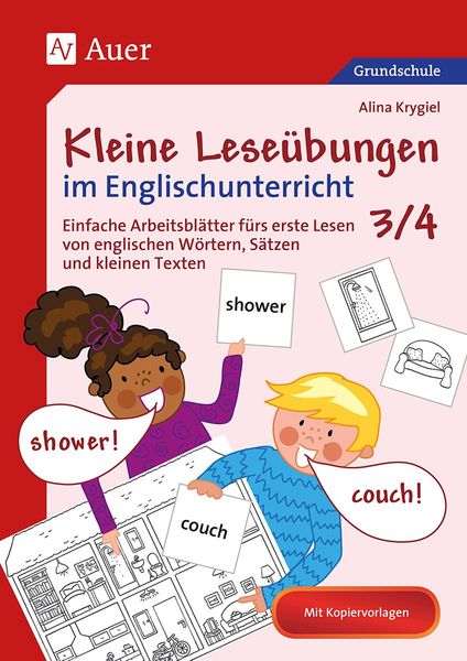 Kleine Leseübungen im Englischunterricht 3/4, Geheftet von Alina Krygiel, Auer Verlag in der AAP Lehrerwelt GmbH, 978-3-403-08348-1