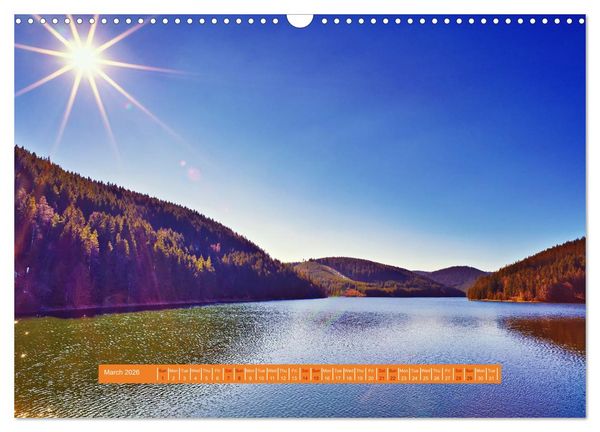 Produktbild: Unique Thuringian Forest (Wall Calendar 2026 DIN A3 landscape), CALVENDO 12 Month Wall Calendar